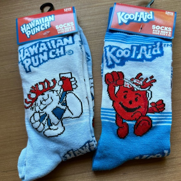 Other - Men’s Socks Kool Aid and Hawaiian Punch NWT (D)